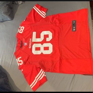49ers stitched Vernon Davis size 48 jersey